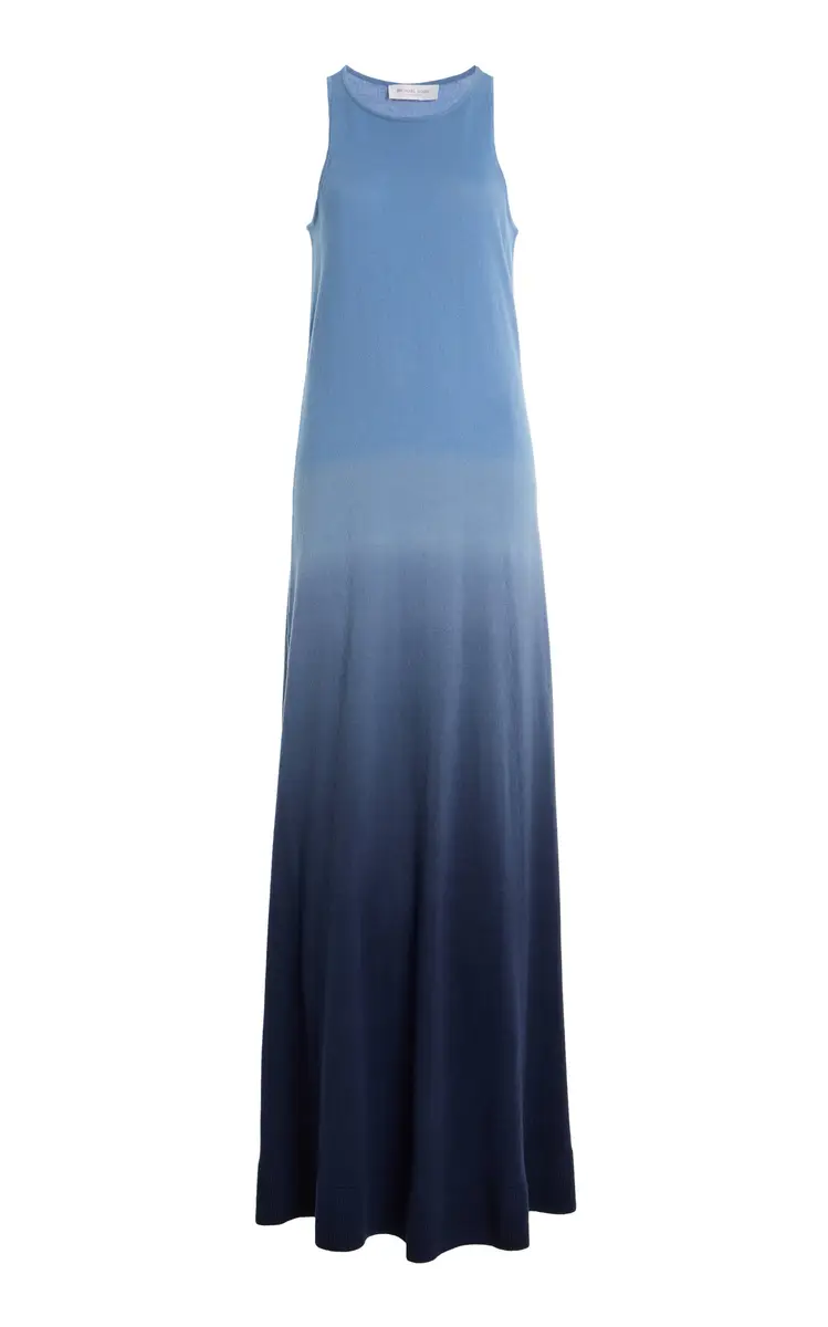 Racerback Ombre Cashmere Maxi Dress Racerback Ombre Cashmere Maxi Dress