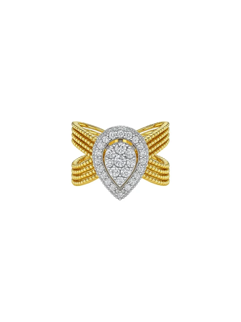 1.44ct Diamond 14K Pear Ring 1.44ct Diamond 14K Pear Ring