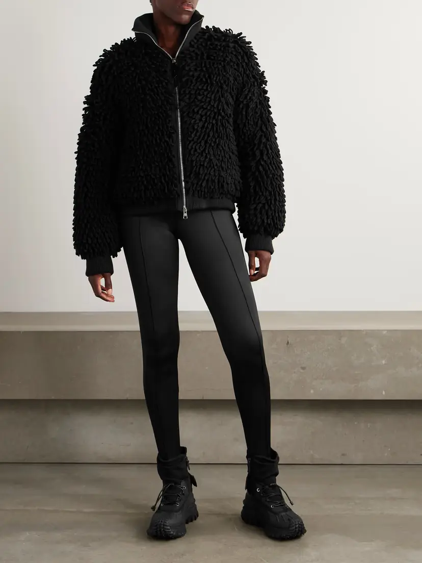 Moncler Genius + Edward Enninful Wool-blend Zip-up Cardigan | Thumbnail 2 Moncler Genius + Edward Enninful Wool-blend Zip-up Cardigan | Thumbnail 2