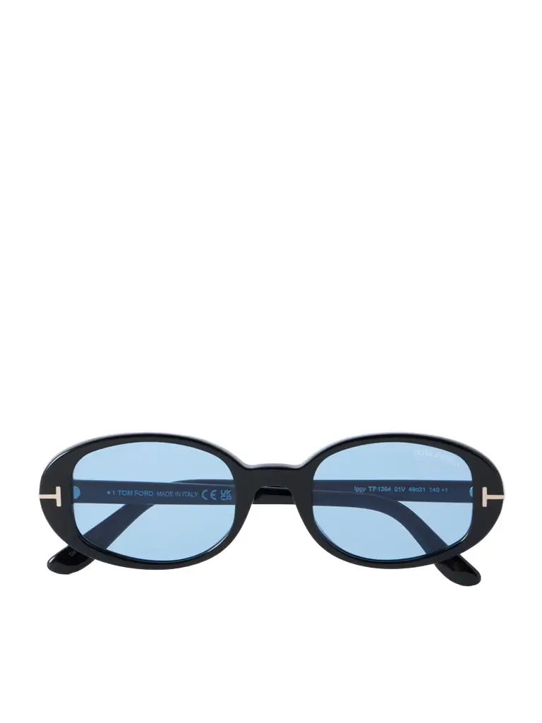Iggy Oval-frame Acetate Sunglasses Iggy Oval-frame Acetate Sunglasses