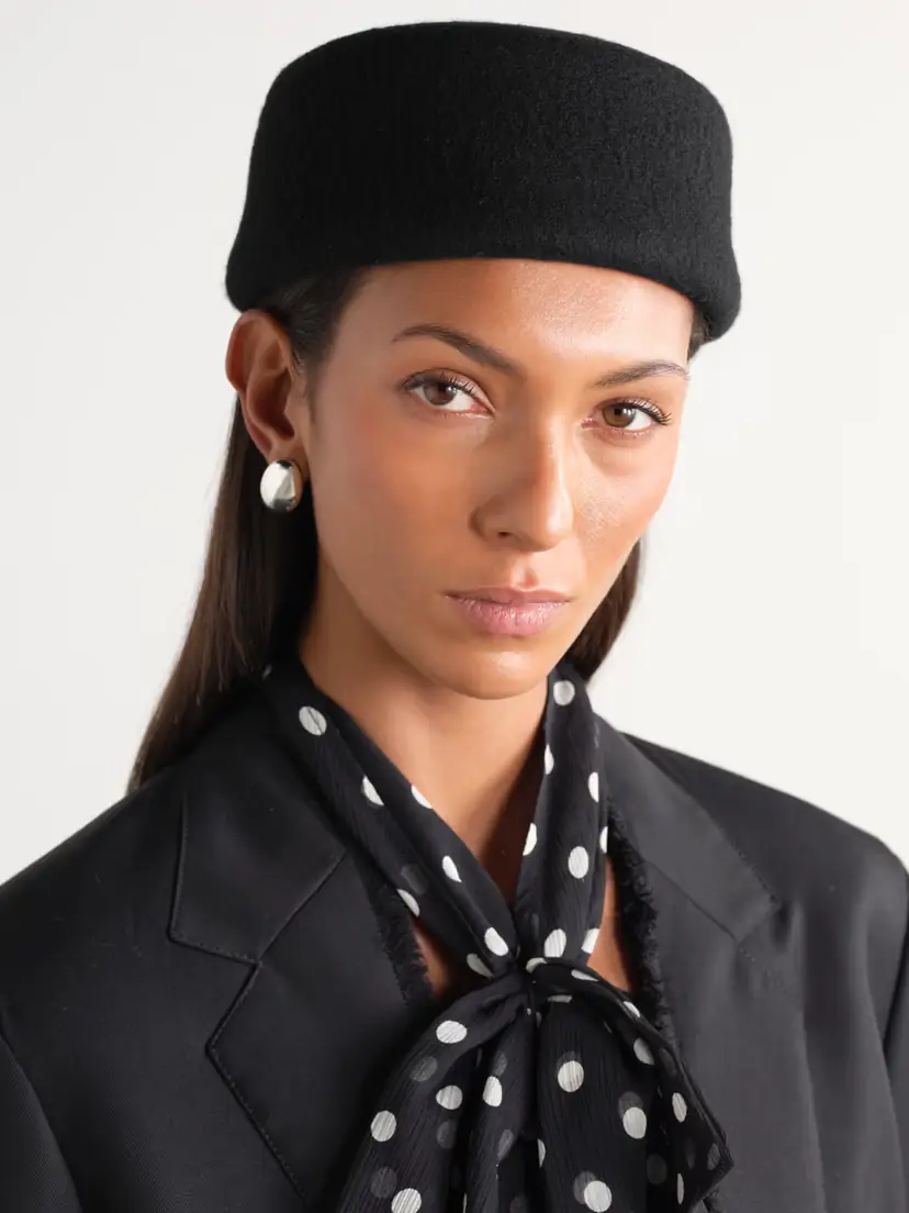 Gigi Burris Lauren Wool-felt Flat Cap | Thumbnail 2