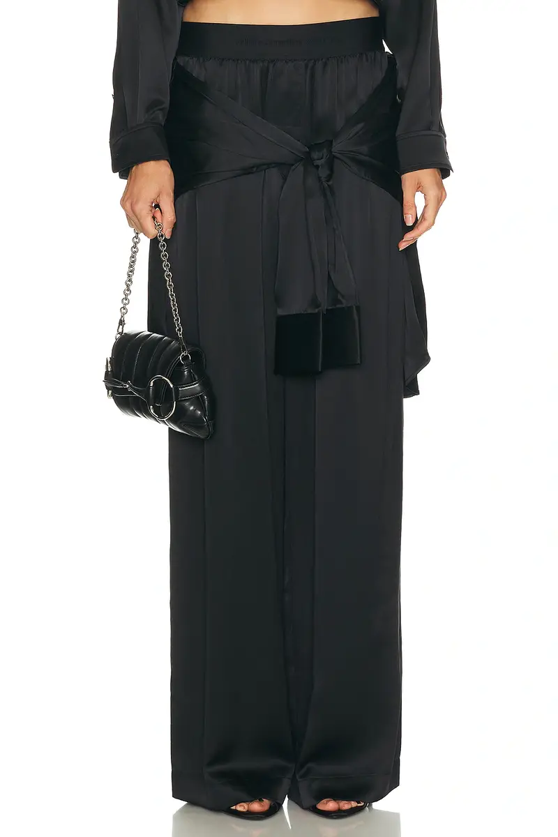 Alexander Wang Prestyled High Rise Boxer Pant | Image 1 Alexander Wang Prestyled High Rise Boxer Pant | Image 1