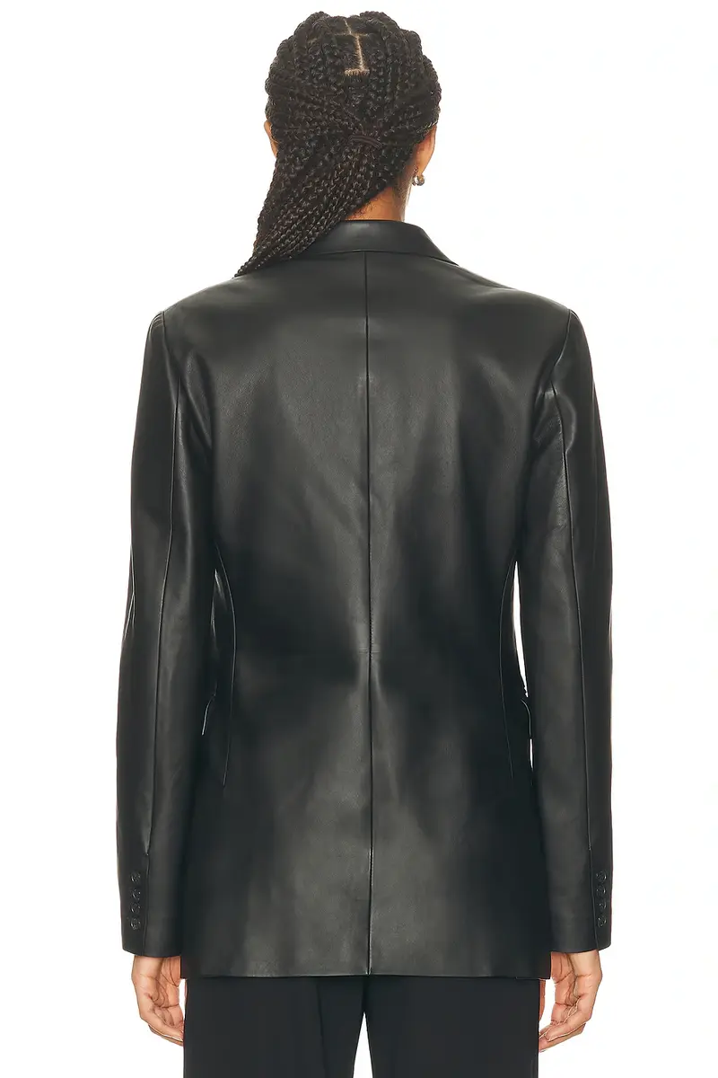 Ralph Lauren Collection Eli Leather Blazer | Thumbnail 5 Ralph Lauren Collection Eli Leather Blazer | Thumbnail 5