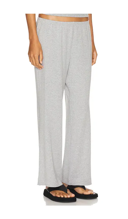 DONNI. Baby Rib Scallop Pant | Thumbnail 2 DONNI. Baby Rib Scallop Pant | Thumbnail 2