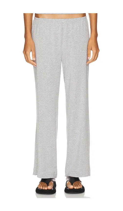DONNI. Baby Rib Scallop Pant