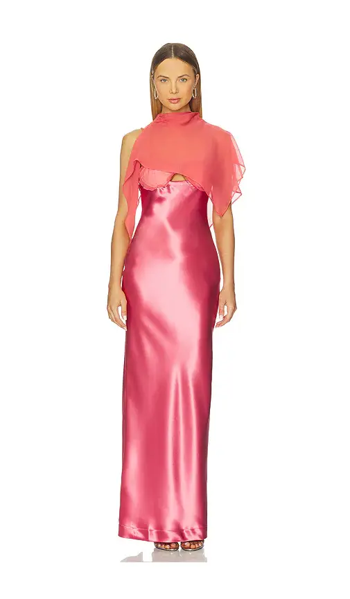 Paris Georgia Suki Dress With Cape