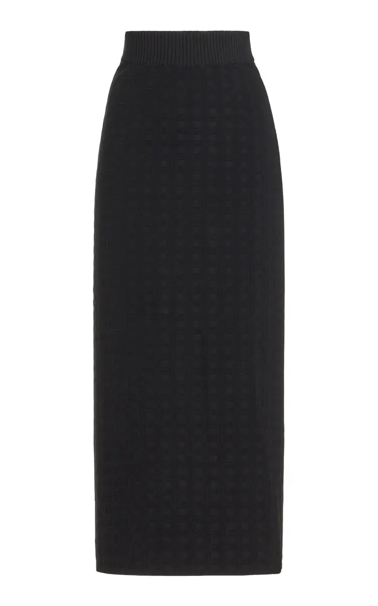 Exclusive Lea Stretch-Cotton Knit Midi Skirt Exclusive Lea Stretch-Cotton Knit Midi Skirt