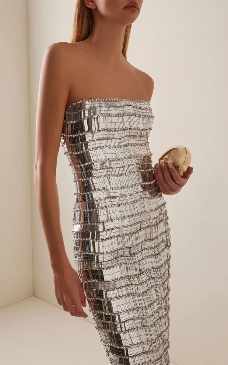 RACHEL GILBERT Sylvie Strapless Sequined Tulle Gown | Thumbnail 15 RACHEL GILBERT Sylvie Strapless Sequined Tulle Gown | Thumbnail 15