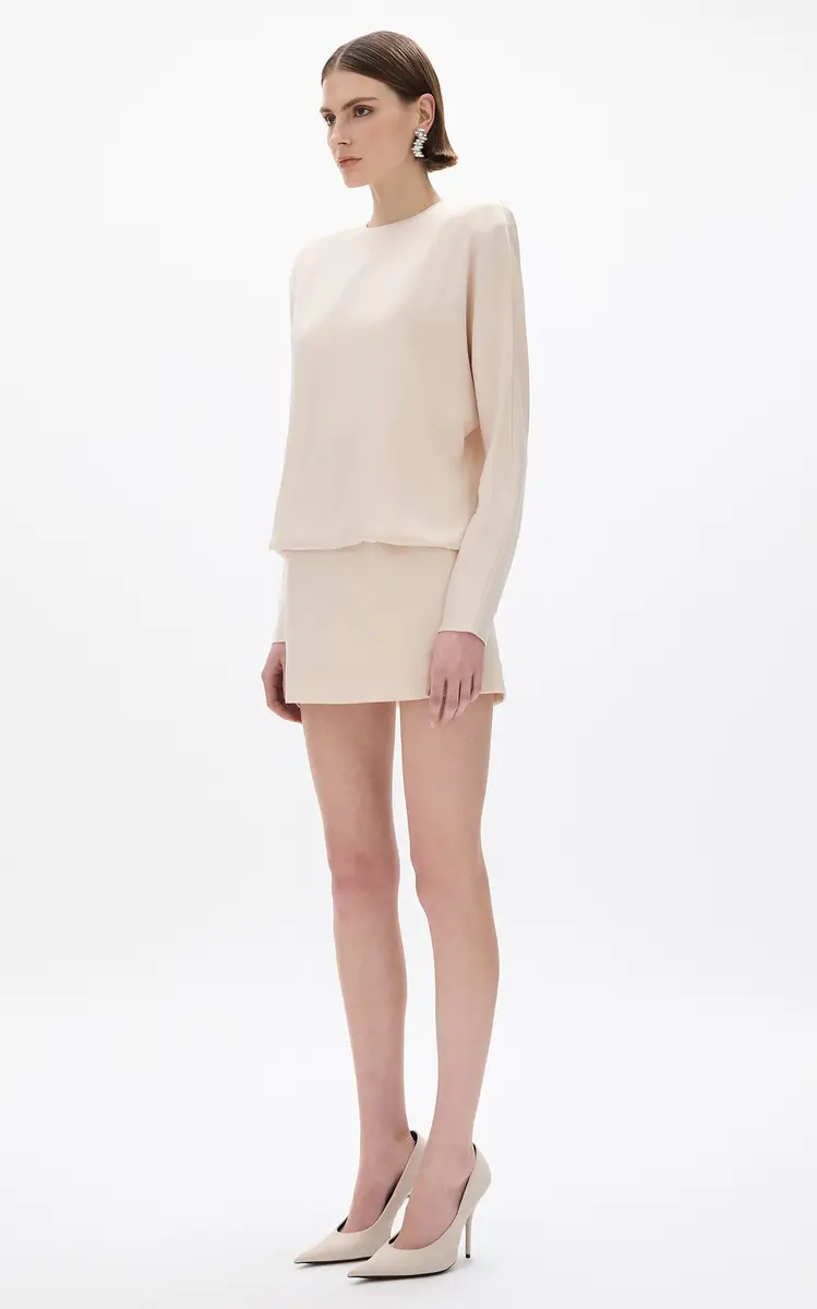 Rachel Gilbert Florida Crystal-Back Mini Dress | Thumbnail 3
