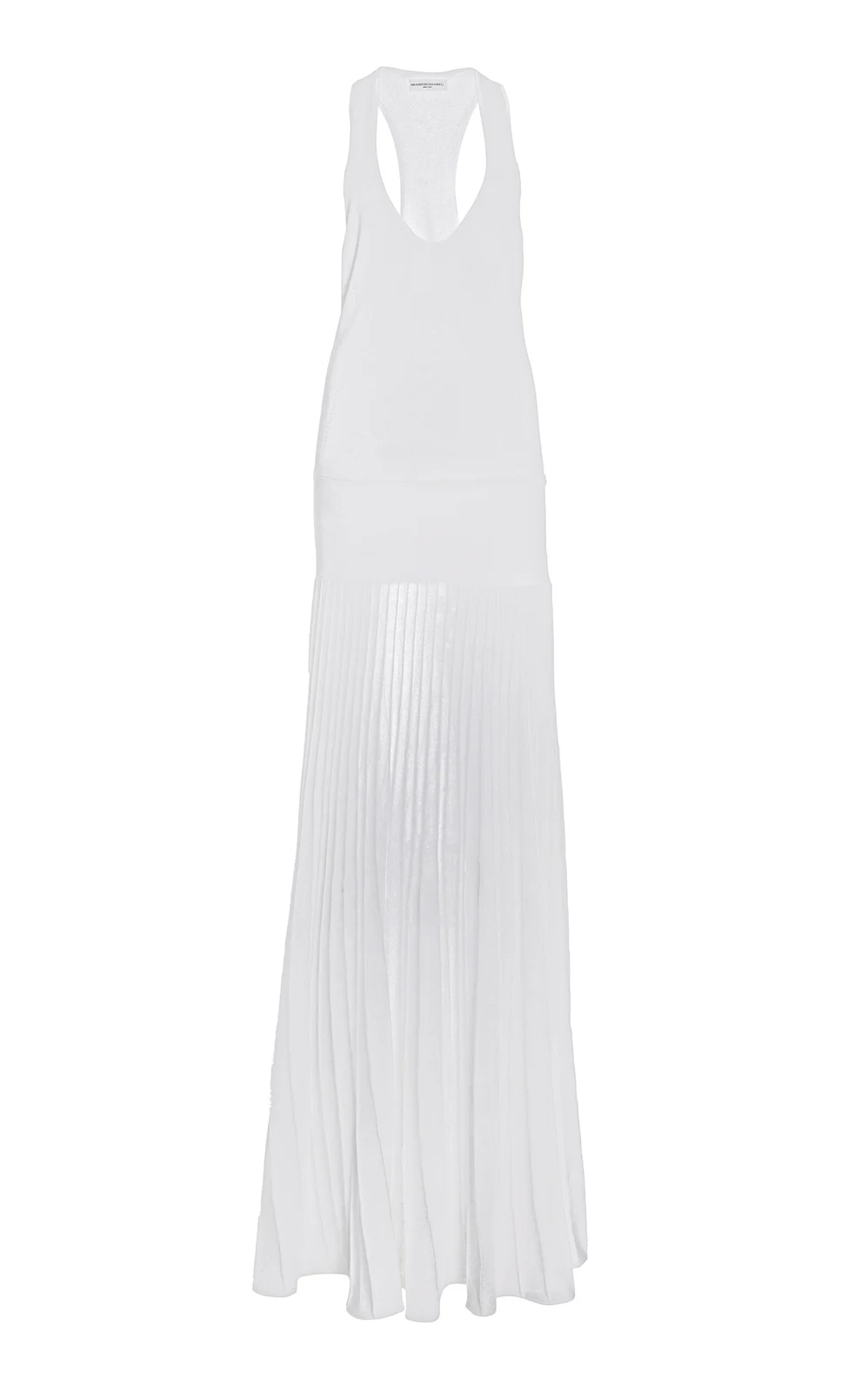 The Delphine Scoop Neck Racer Back Gown The Delphine Scoop Neck Racer Back Gown