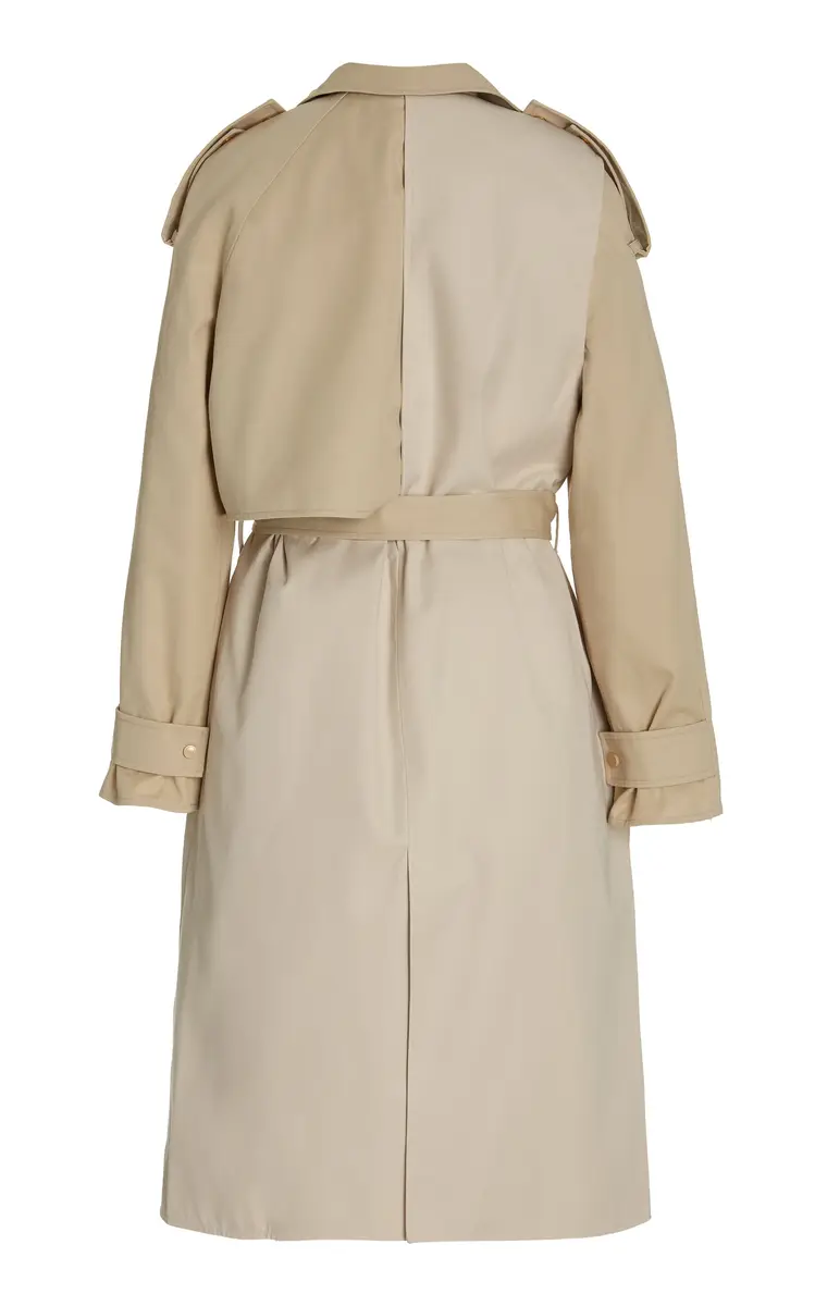 Bottega Veneta Removable Sleeve Crepe Trench Coat | Thumbnail 6 Bottega Veneta Removable Sleeve Crepe Trench Coat | Thumbnail 6