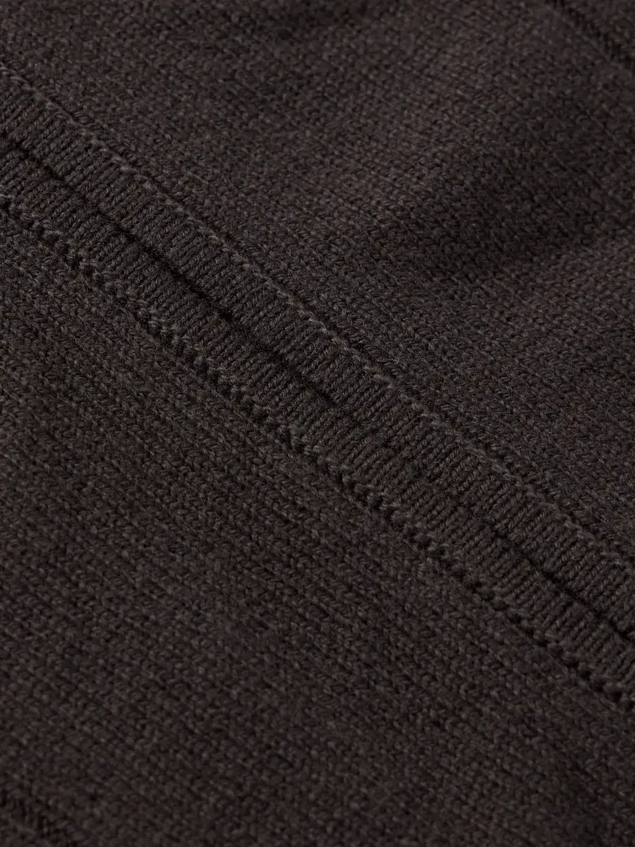 ELEVENTY Ribbed Wool Zip-Up Cardigan - Men | Thumbnail 5 ELEVENTY Ribbed Wool Zip-Up Cardigan - Men | Thumbnail 5