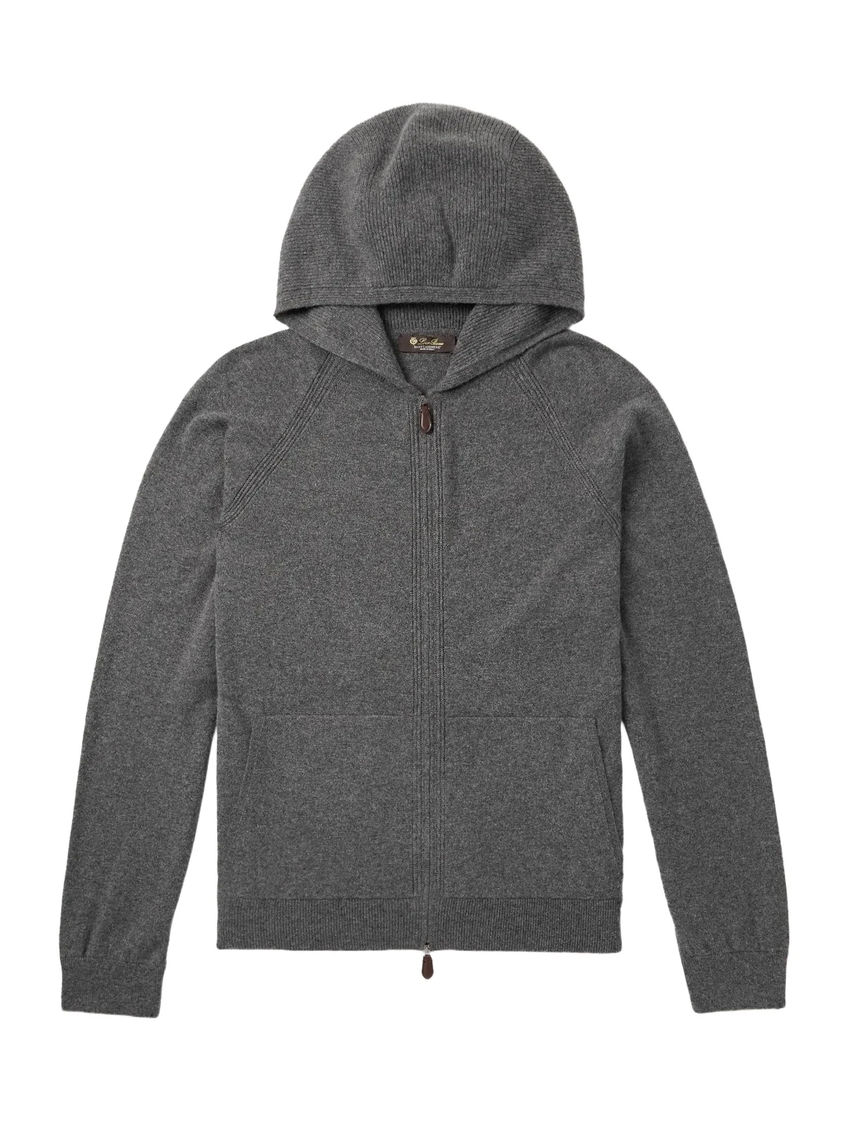 Cashmere Zip-Up Hoodie - Men