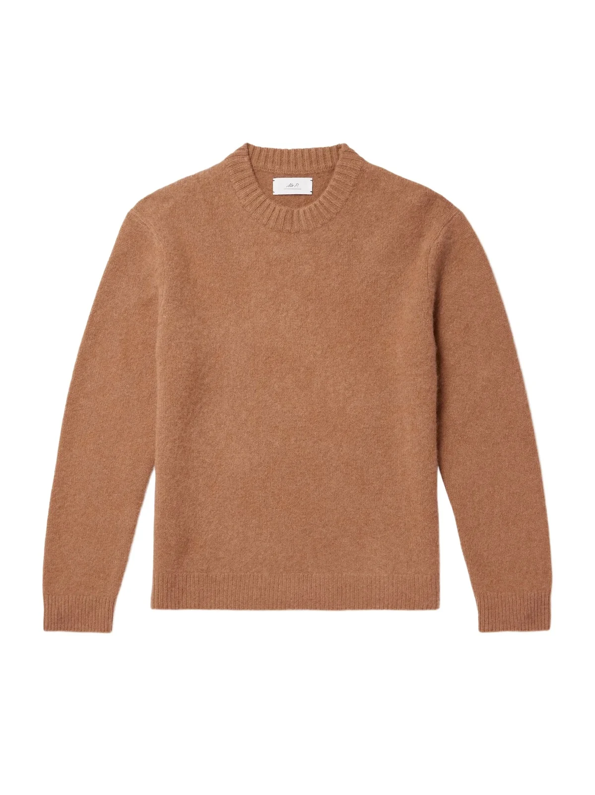 Brushed-Cashmere Sweater - Men Brushed-Cashmere Sweater - Men