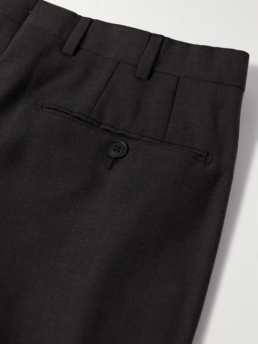 Saman Amel Straight-Leg Pleated Wool-Blend Suit Trousers - Men | Thumbnail 5 Saman Amel Straight-Leg Pleated Wool-Blend Suit Trousers - Men | Thumbnail 5