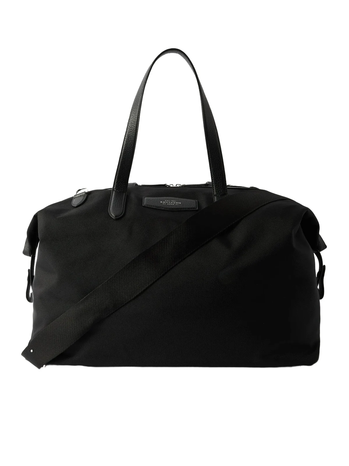 Norton Leather-Trimmed Canvas Weekend Bag - Men