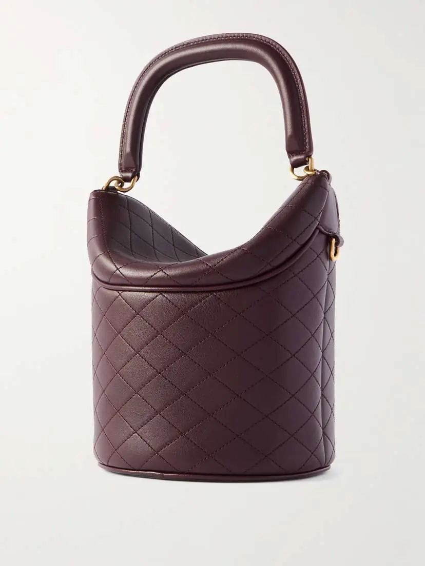 Saint Laurent Gaby Quilted Leather Bucket Bag | Thumbnail 3 Saint Laurent Gaby Quilted Leather Bucket Bag | Thumbnail 3