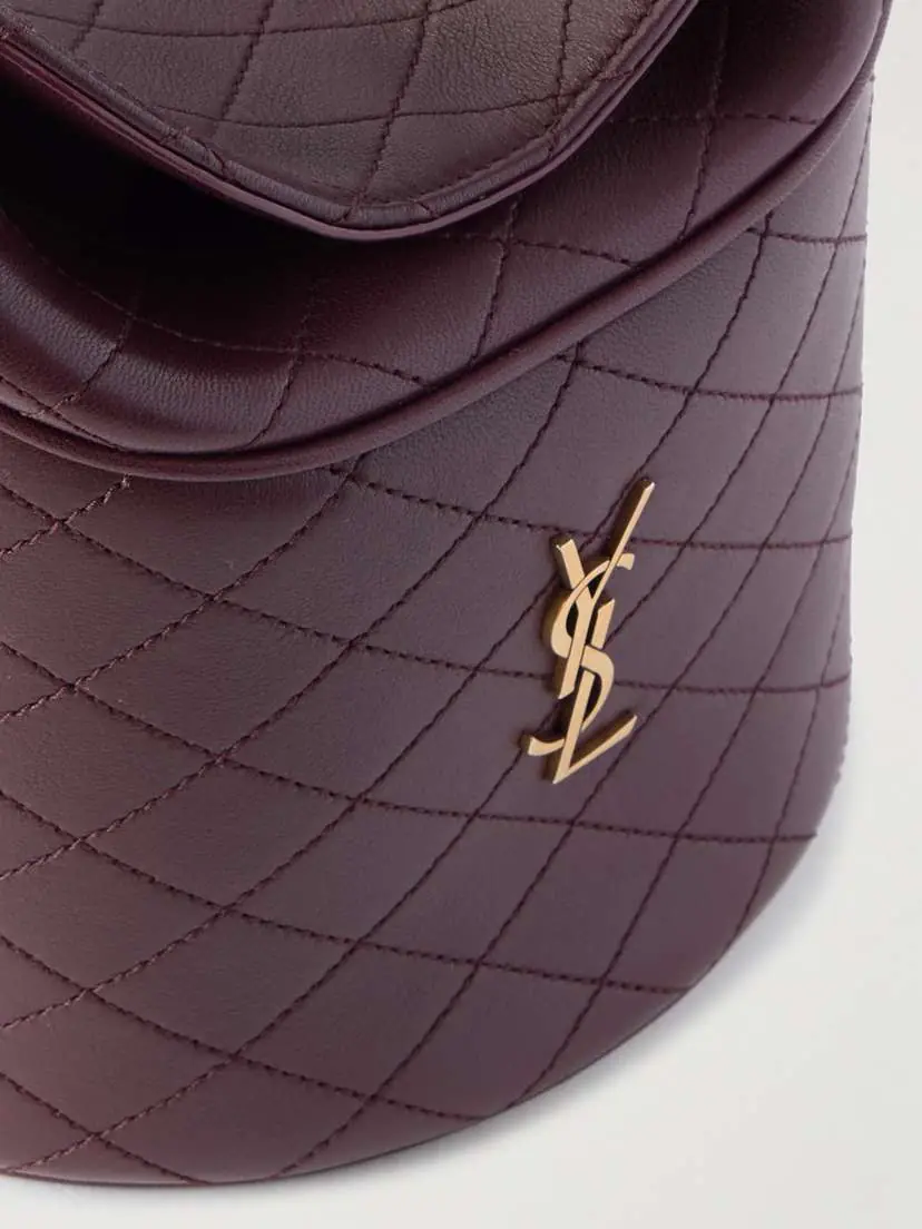 Saint Laurent Gaby Quilted Leather Bucket Bag | Thumbnail 4 Saint Laurent Gaby Quilted Leather Bucket Bag | Thumbnail 4