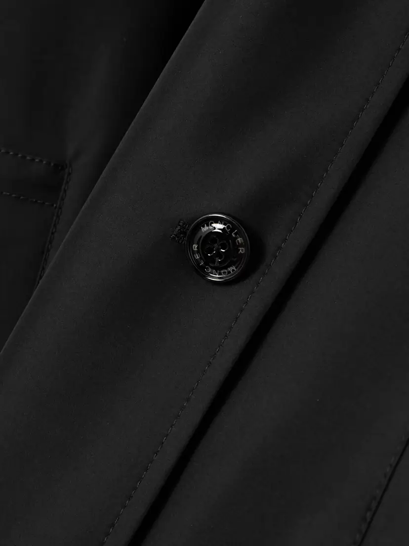 Moncler Genius + Edward Enninful Zake Belted Double-breasted Shell Trench Coat | Thumbnail 4 Moncler Genius + Edward Enninful Zake Belted Double-breasted Shell Trench Coat | Thumbnail 4