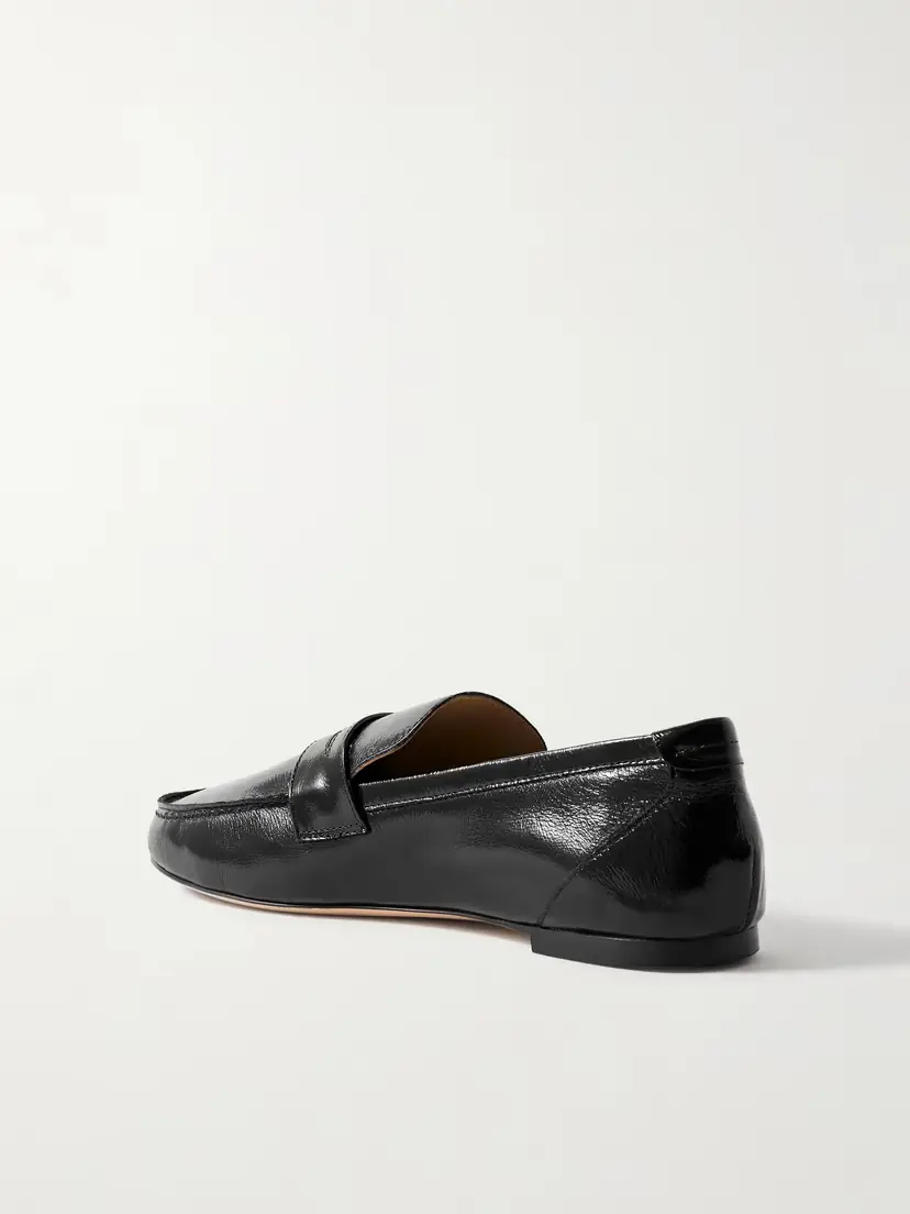 Jamie Haller Crinkled-leather Loafers | Thumbnail 3 Jamie Haller Crinkled-leather Loafers | Thumbnail 3