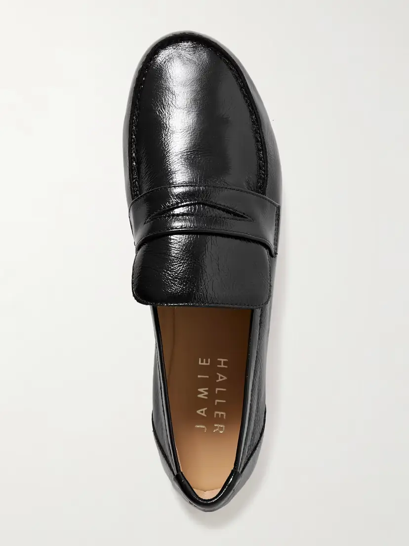 Jamie Haller Crinkled-leather Loafers | Thumbnail 5 Jamie Haller Crinkled-leather Loafers | Thumbnail 5