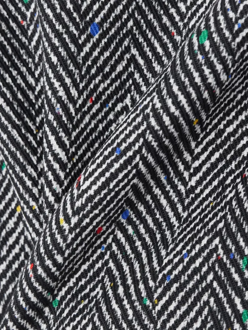 Givenchy Paneled Herringbone Cotton-twill Mini Skirt | Thumbnail 5 Givenchy Paneled Herringbone Cotton-twill Mini Skirt | Thumbnail 5