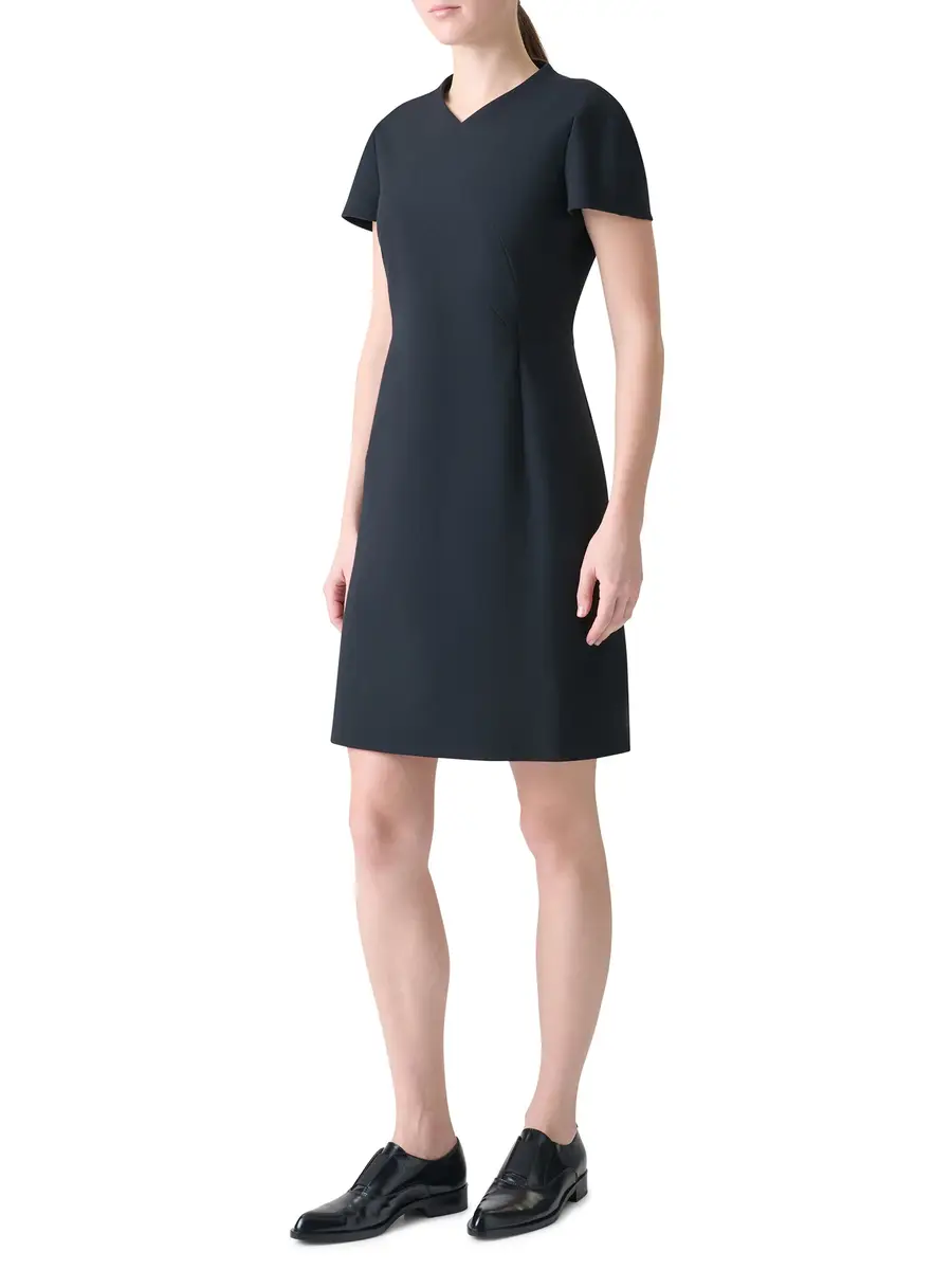 Akris Asymmetric Mini Dress | Thumbnail 4 Akris Asymmetric Mini Dress | Thumbnail 4