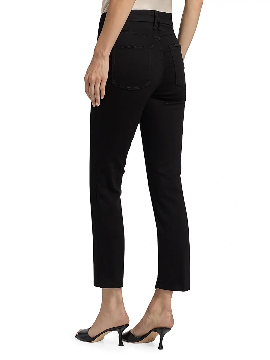 GOOD AMERICAN Women's Never Fades Good Legs Straight-Leg Jeans | Thumbnail 5 GOOD AMERICAN Women's Never Fades Good Legs Straight-Leg Jeans | Thumbnail 5