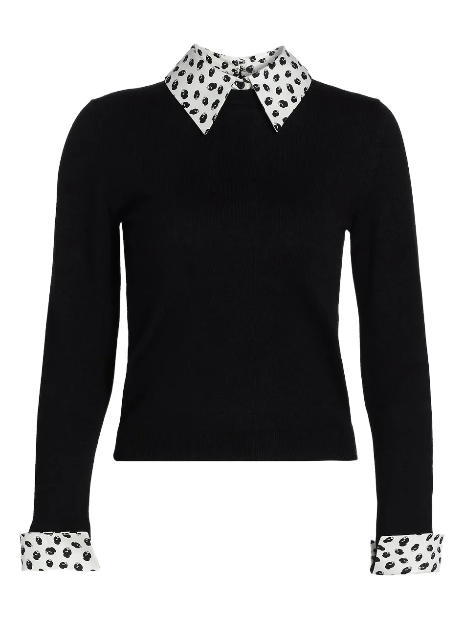 Women's Porla Wool Collared Sweater