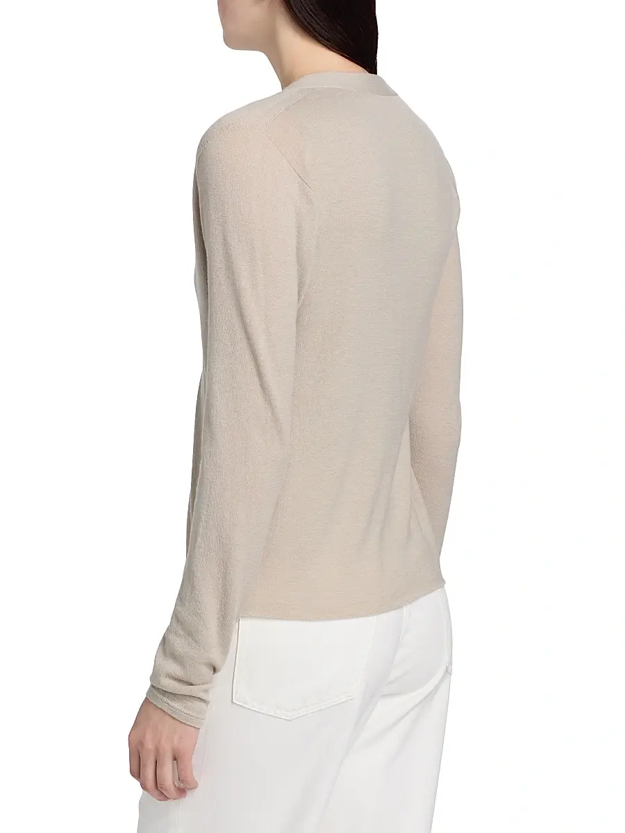 MAJESTIC FILATURES Women's V-Neck Knit Cardigan | Thumbnail 5 MAJESTIC FILATURES Women's V-Neck Knit Cardigan | Thumbnail 5