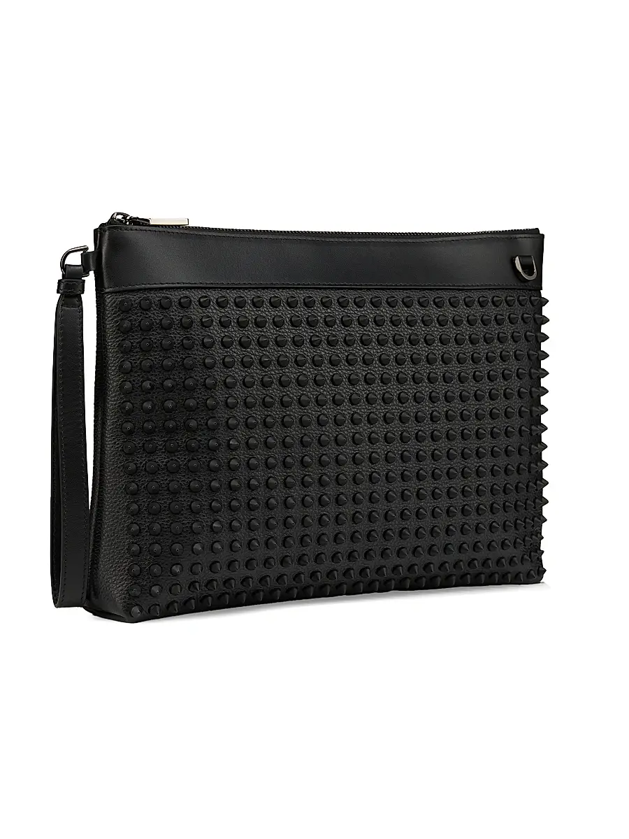 Christian Louboutin Men's Funky Leather Pouch | Thumbnail 2