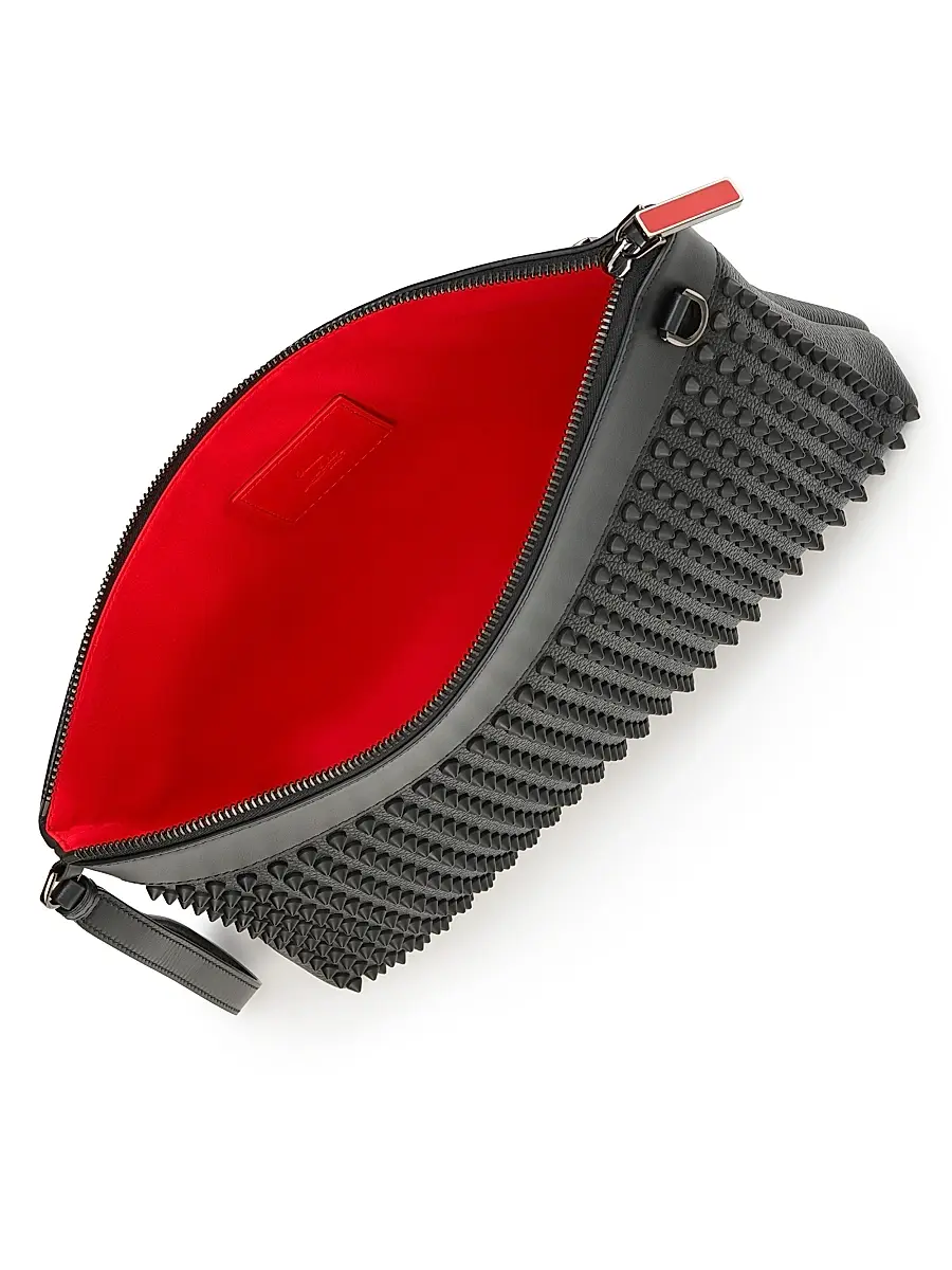 Christian Louboutin Men's Funky Leather Pouch | Thumbnail 4
