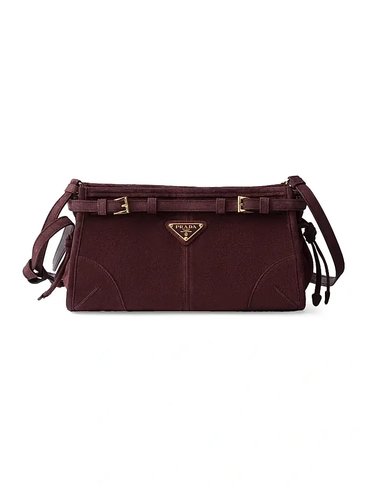 Women's Bonnie Small Suede Shoulder Bag Women's Bonnie Small Suede Shoulder Bag