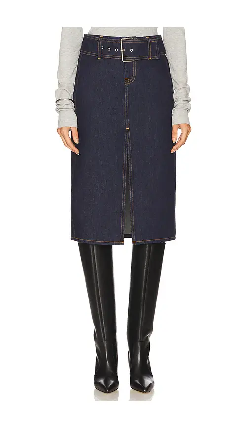 GRLFRND Norma Midi Skirt | Image 1 GRLFRND Norma Midi Skirt | Image 1