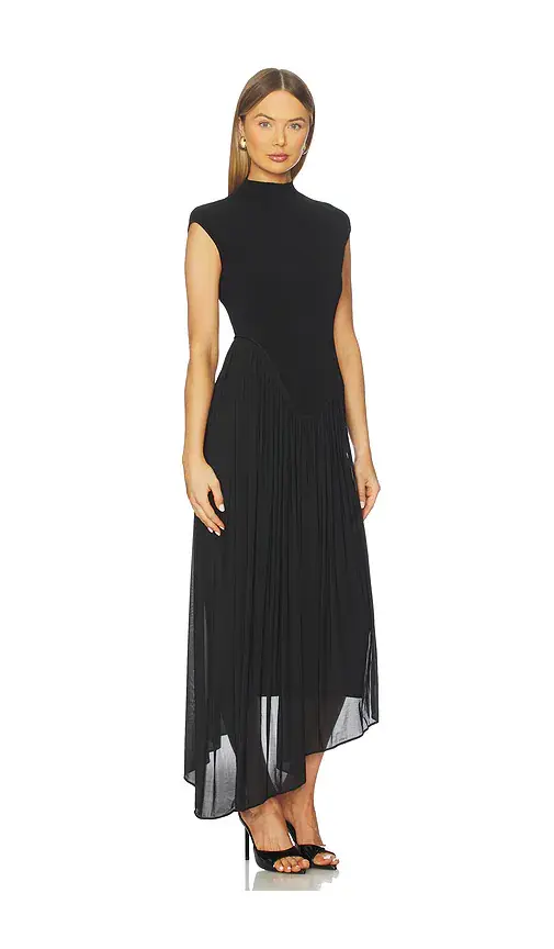 Et Ochs Francis Knit Combo Midi Dress | Thumbnail 2 Et Ochs Francis Knit Combo Midi Dress | Thumbnail 2
