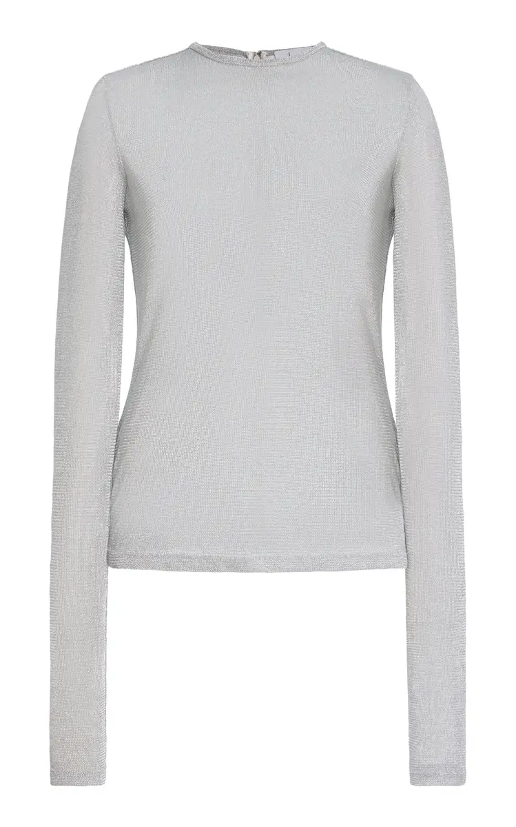 Mel Usine Sophie A-line Chainmail Knit Top