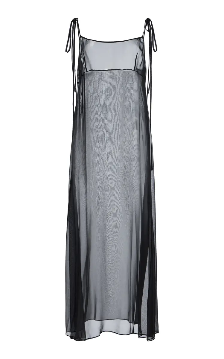 Mel Usine Camille Sheer Silk-Chiffon Dress | Thumbnail 6