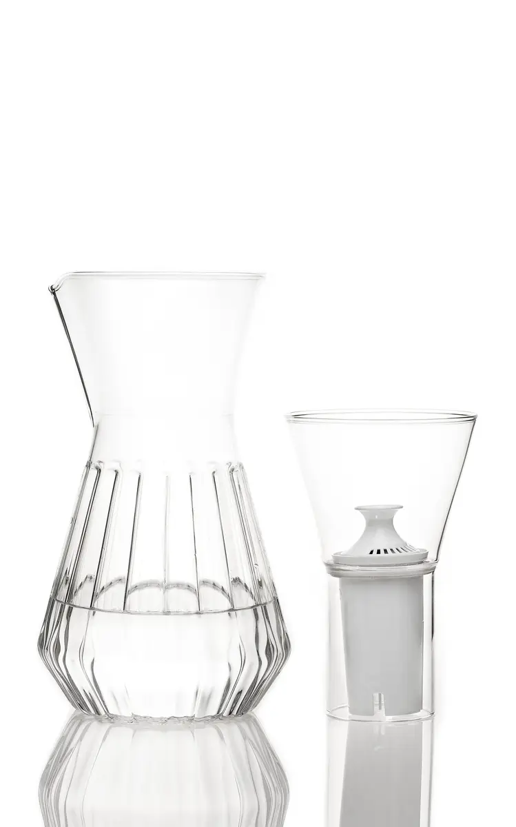 fferrone Exclusive Talise Fluted Glass Carafe - Clear | Thumbnail 7 fferrone Exclusive Talise Fluted Glass Carafe - Clear | Thumbnail 7