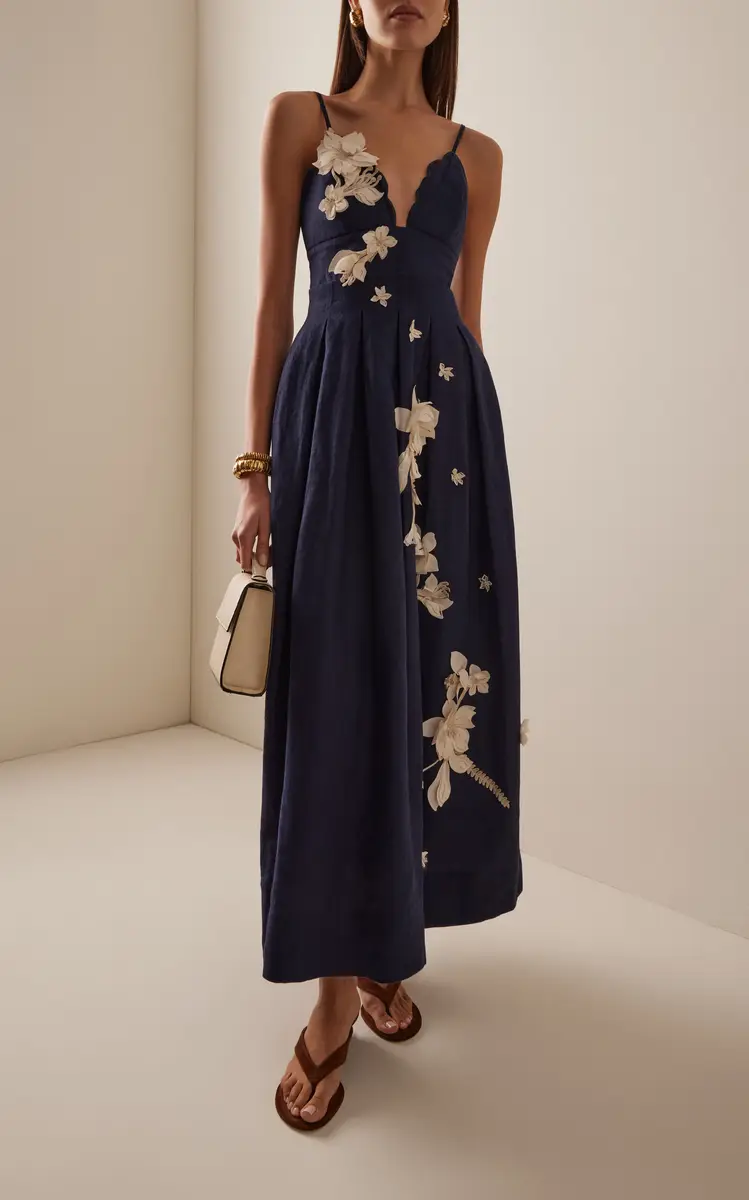Agua by Agua Bendita Sula Cauca Linen Maxi Dress | Thumbnail 2 Agua by Agua Bendita Sula Cauca Linen Maxi Dress | Thumbnail 2