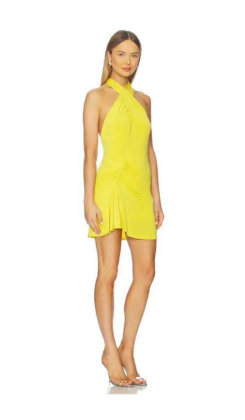 Peachy Den Kylie Halter Knot Dress | Thumbnail 2