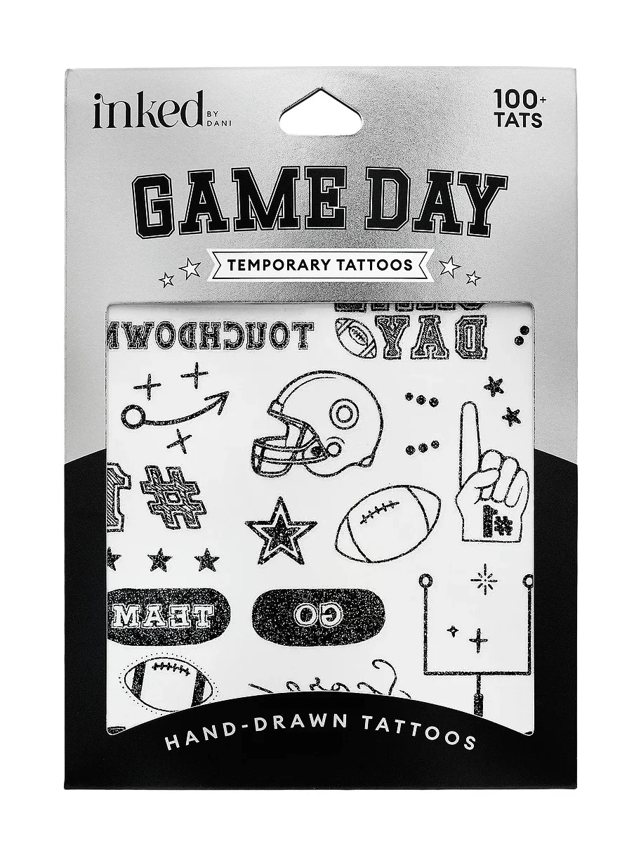 Game Day Touchdown Tattoos