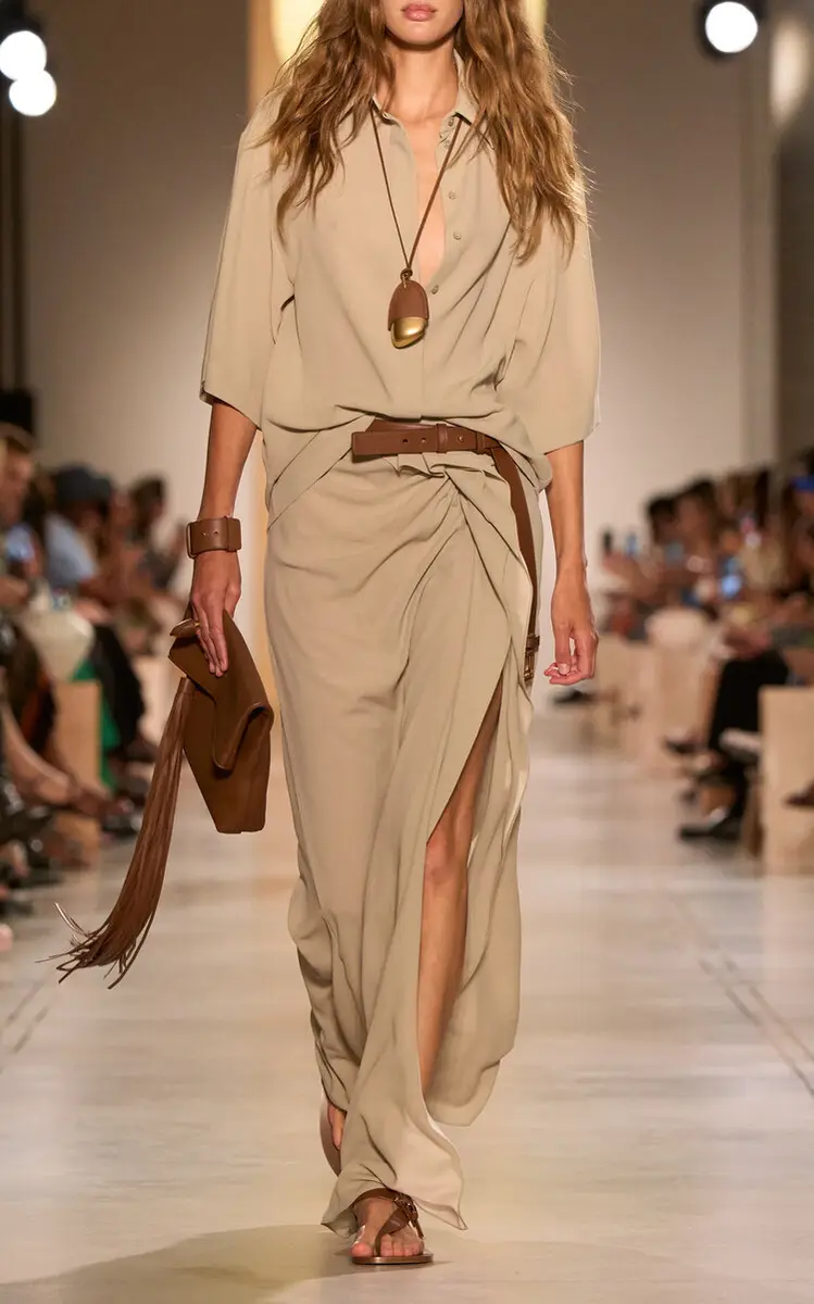 Michael Kors Collection Wool Crepe Shirt | Thumbnail 5