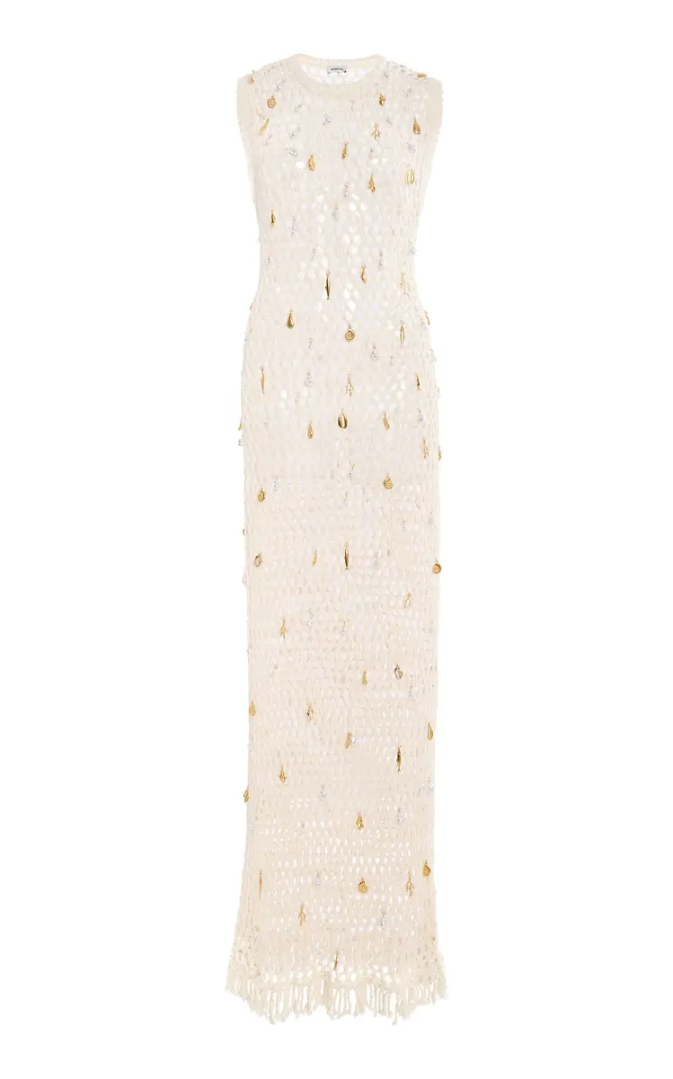 Simkhai Coralia Charmed Cotton-Knit Maxi Dress | Thumbnail 9 Simkhai Coralia Charmed Cotton-Knit Maxi Dress | Thumbnail 9