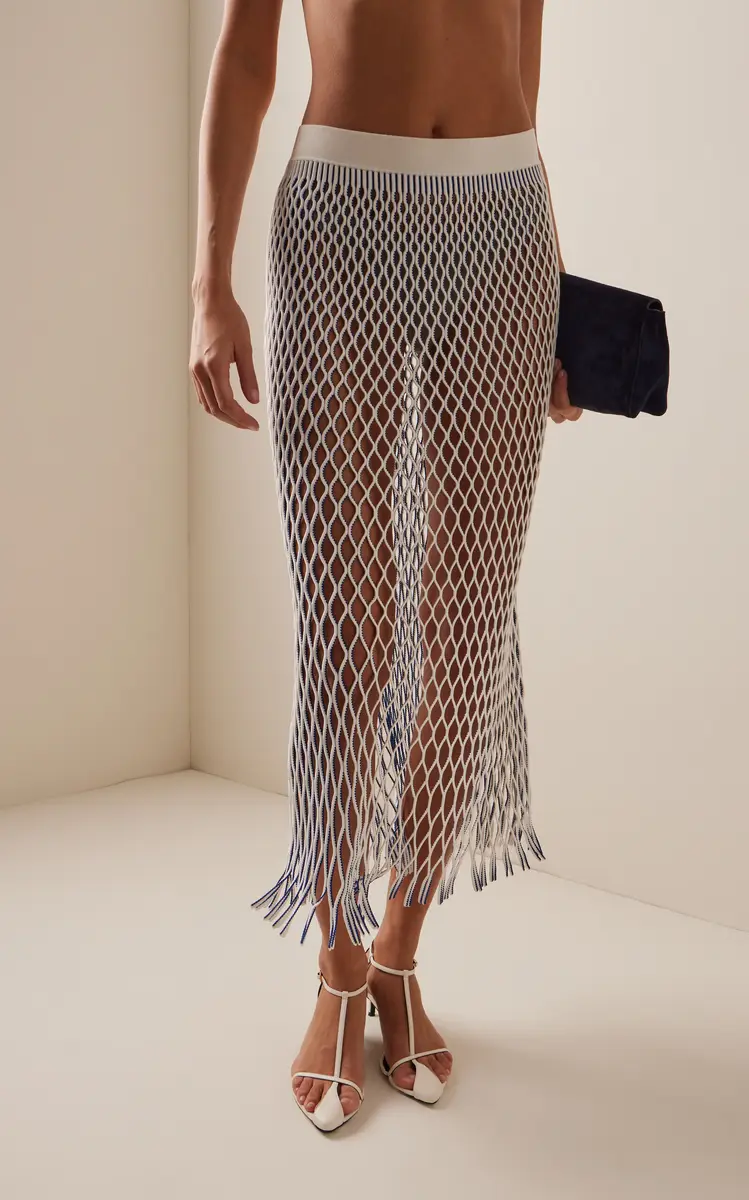 Simkhai Aldridge Knit Midi Skirt | Thumbnail 3 Simkhai Aldridge Knit Midi Skirt | Thumbnail 3