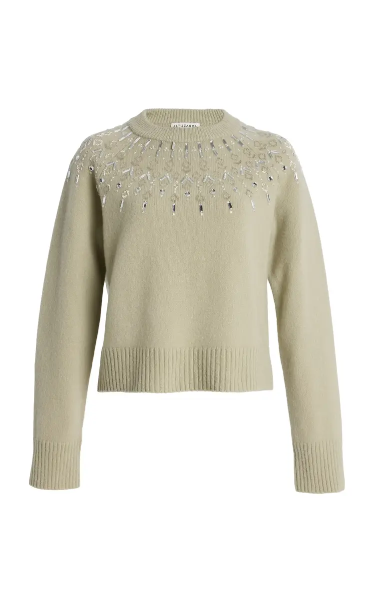 Altuzarra Harold Embellished Virgin Wool Sweater | Thumbnail 6 Altuzarra Harold Embellished Virgin Wool Sweater | Thumbnail 6