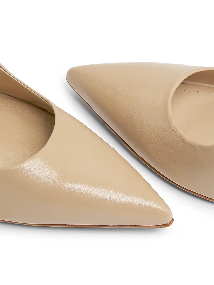 Schutz Women's Boris 110MM Leather Slingback Pumps | Thumbnail 5