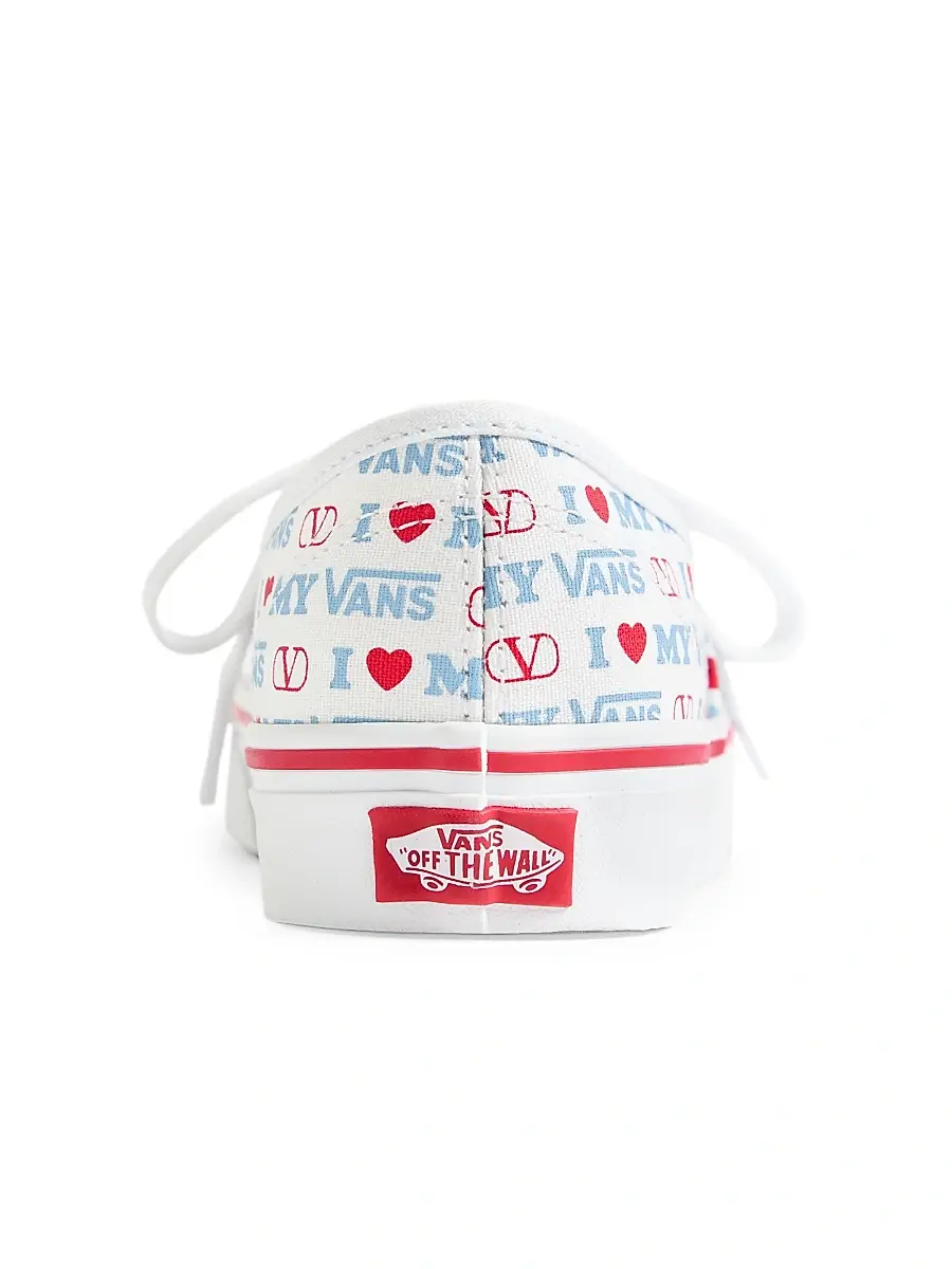 Valentino Garavani and Vans Women's Low-Top Sneakers - White Rouge Pur | Thumbnail 6 Valentino Garavani and Vans Women's Low-Top Sneakers - White Rouge Pur | Thumbnail 6