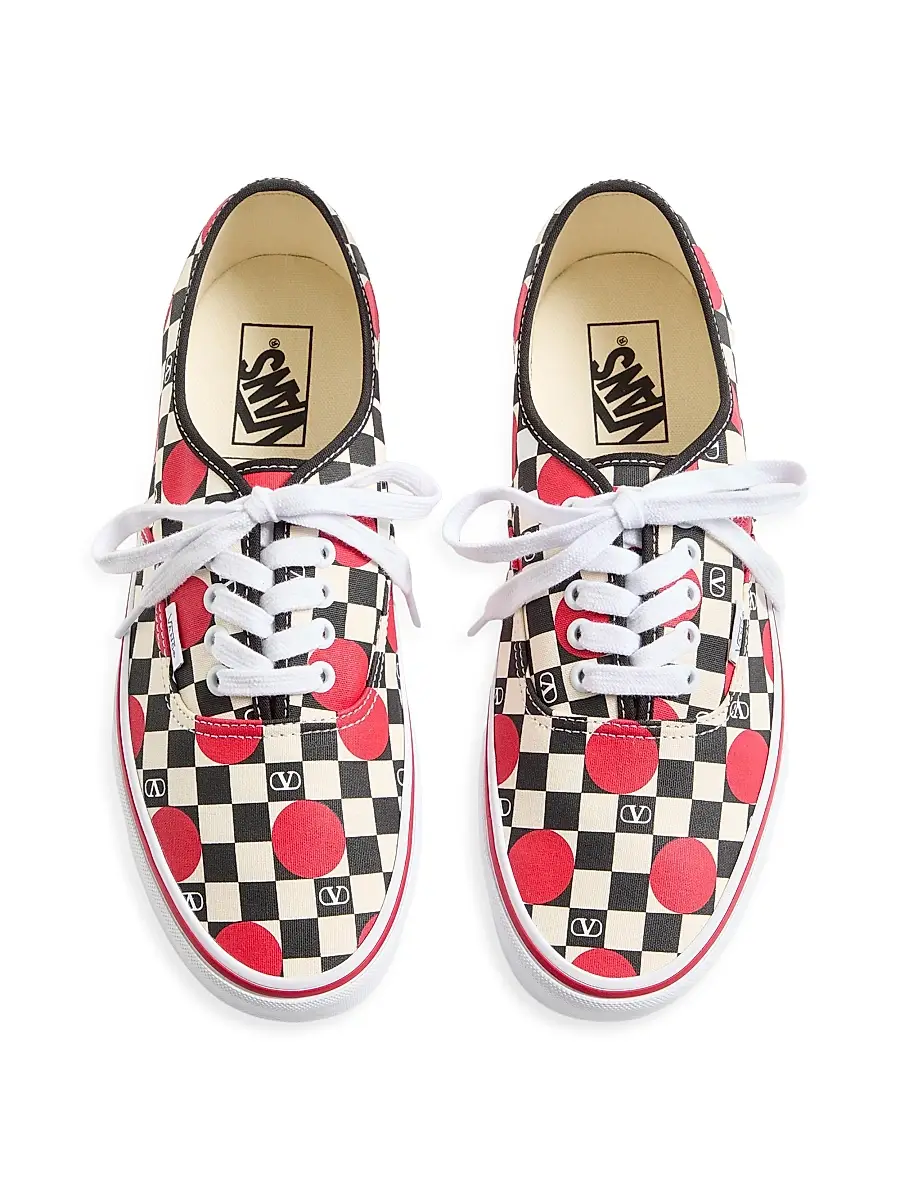 Valentino Garavani and Vans Men's Low-Top Sneakers - Multicolored | Thumbnail 4
