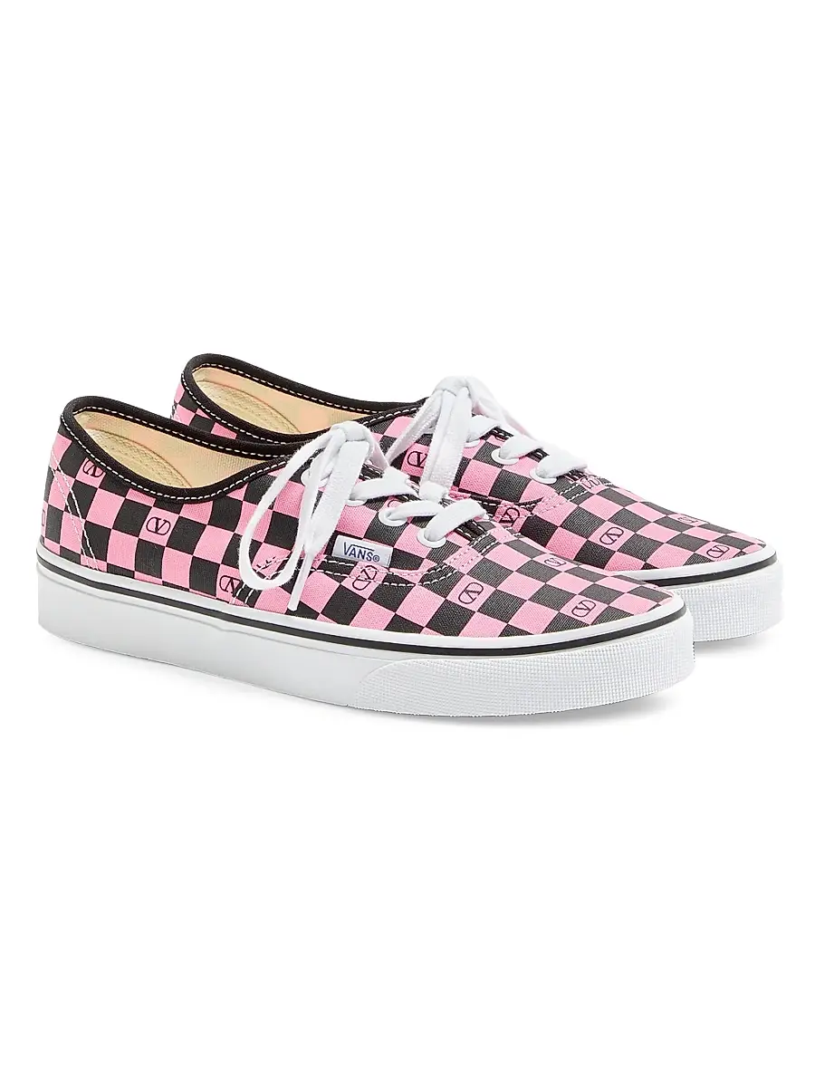 Valentino Garavani and Vans Women's Low-Top Sneakers - Rouge Pur Black | Thumbnail 10 Valentino Garavani and Vans Women's Low-Top Sneakers - Rouge Pur Black | Thumbnail 10