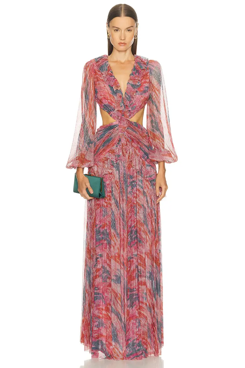 PatBo Twist Gown